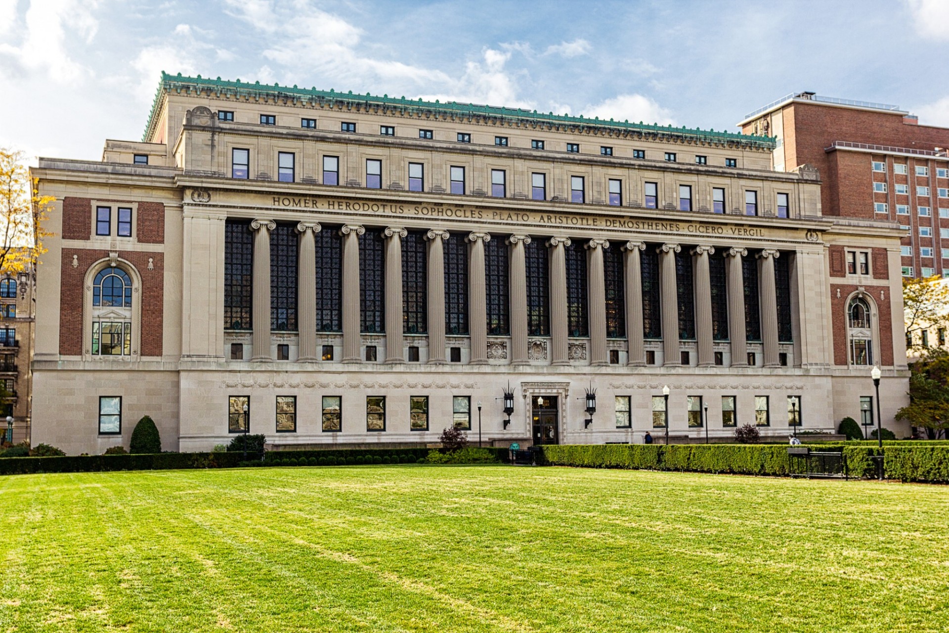 Butler Library, Columbia University Photo of Butler Library, Columbia University