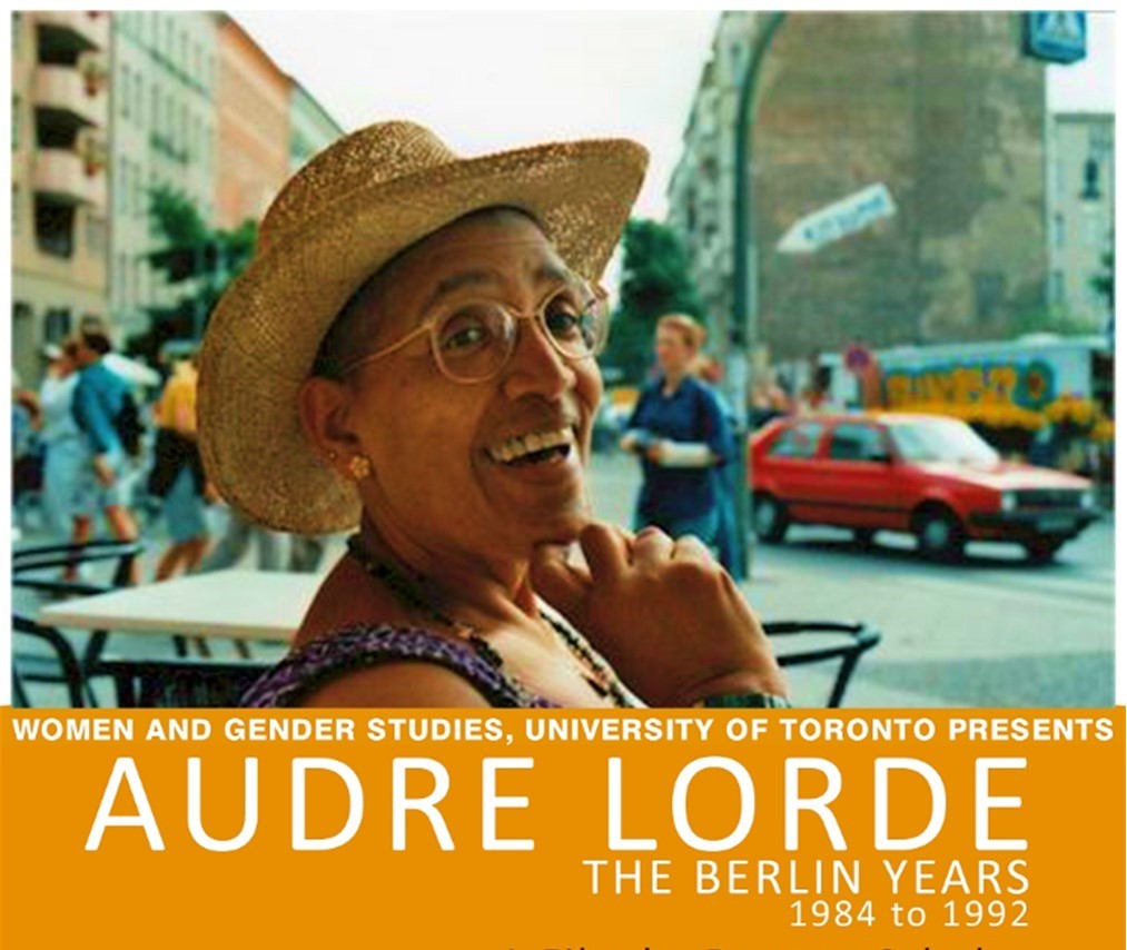 Film poster: Audre Lorde, The Berlin Years