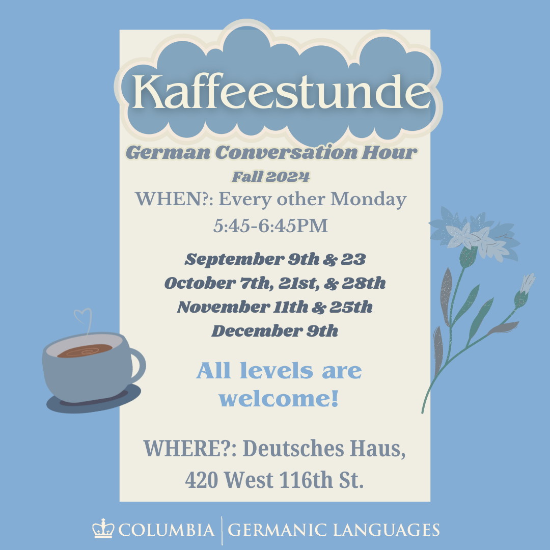 Kaffeestunde flyer