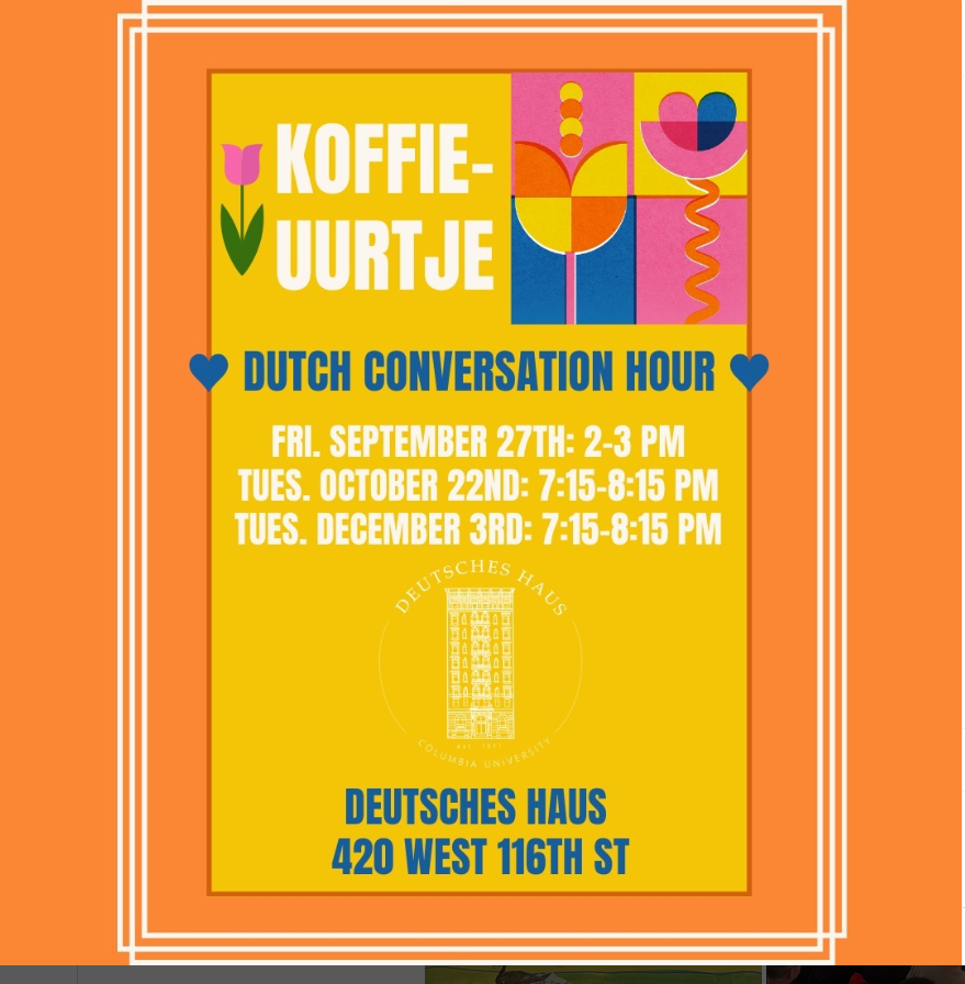 Koffieuurtje flyer