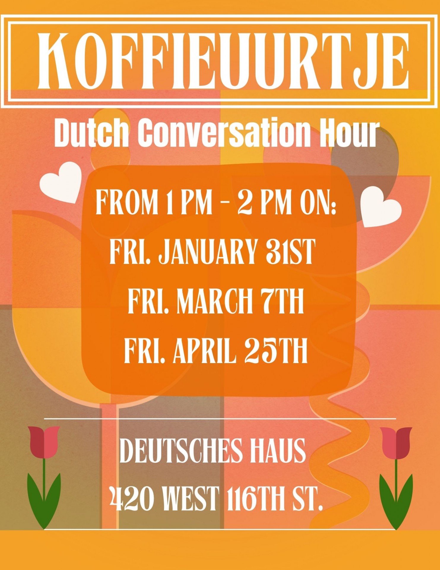 Koffieuurtje / Dutch Conversation Hour