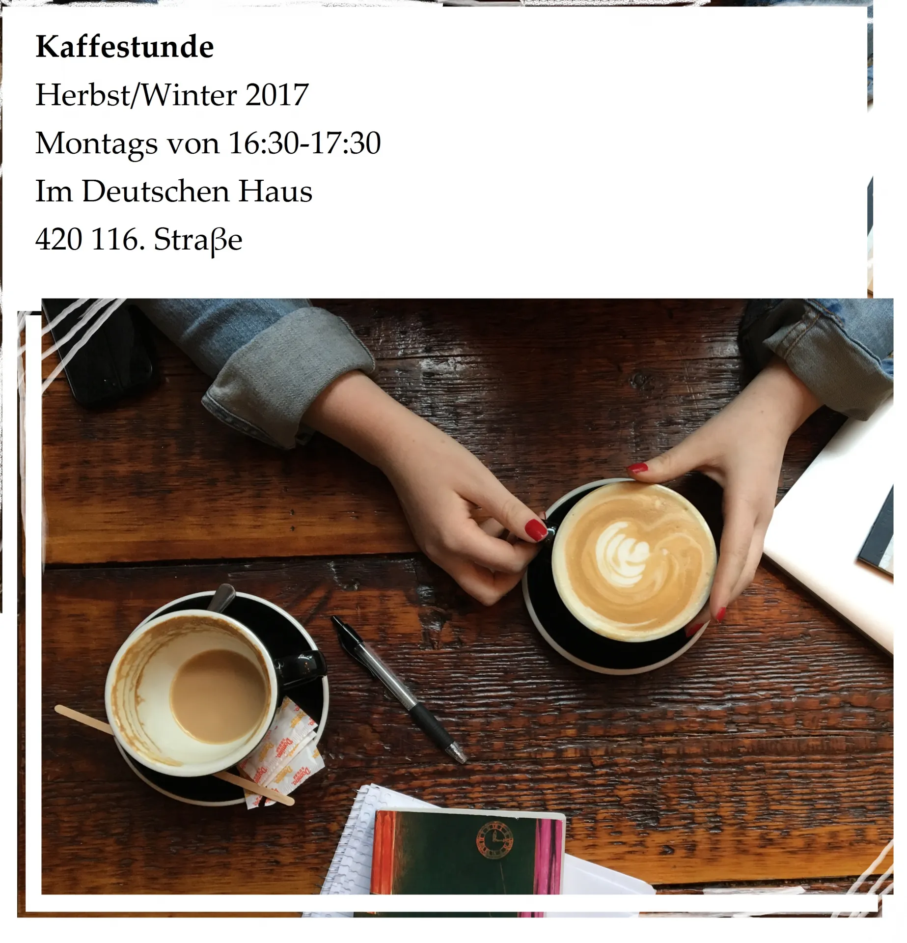 Kaffestunde Poster