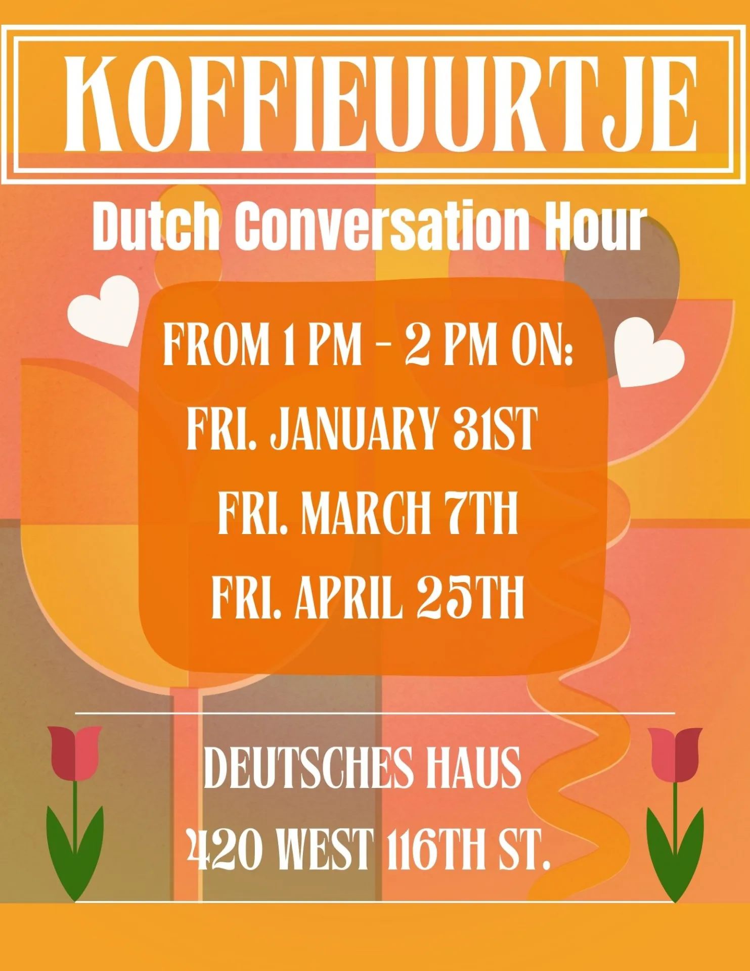 Koffieuurtje / Dutch Conversation Hour