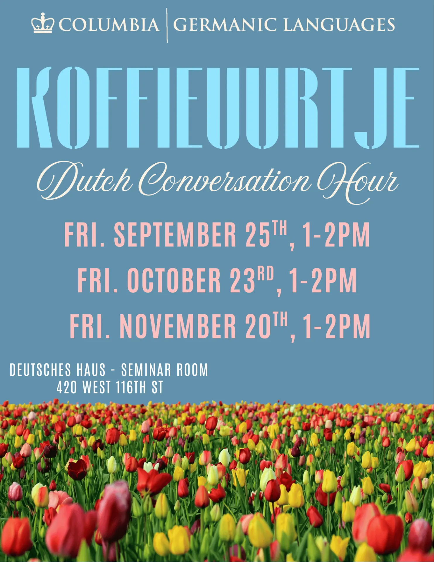 Dutch Conversation Hour Flyer