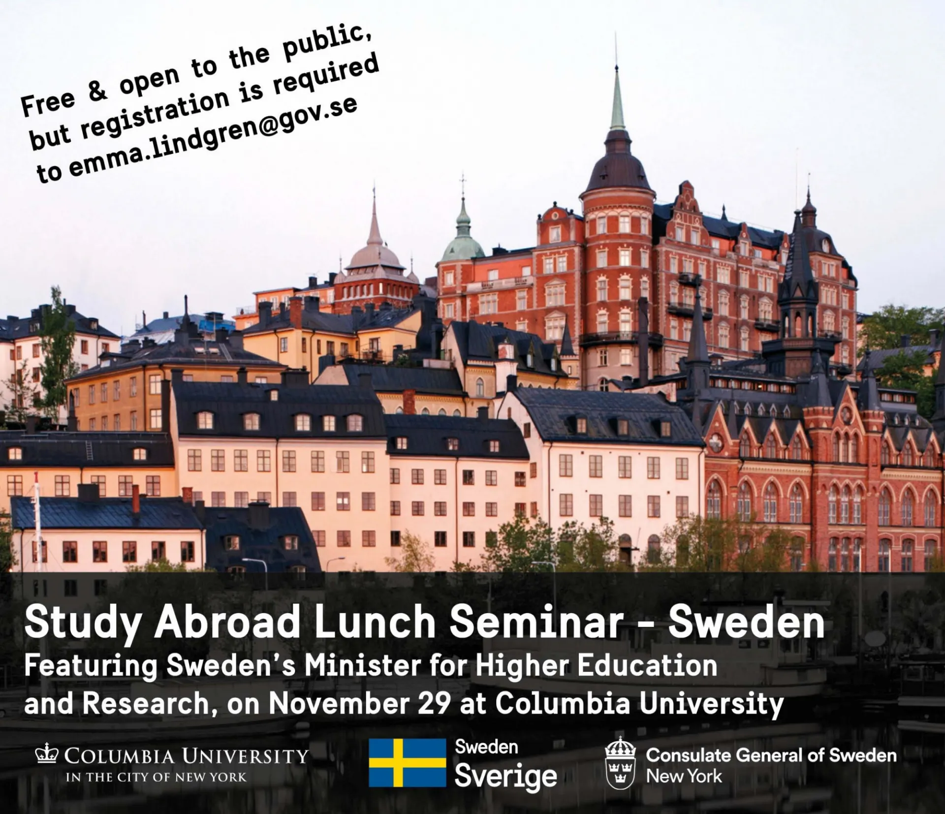 Swedish Study Abroad Lunch Seminar