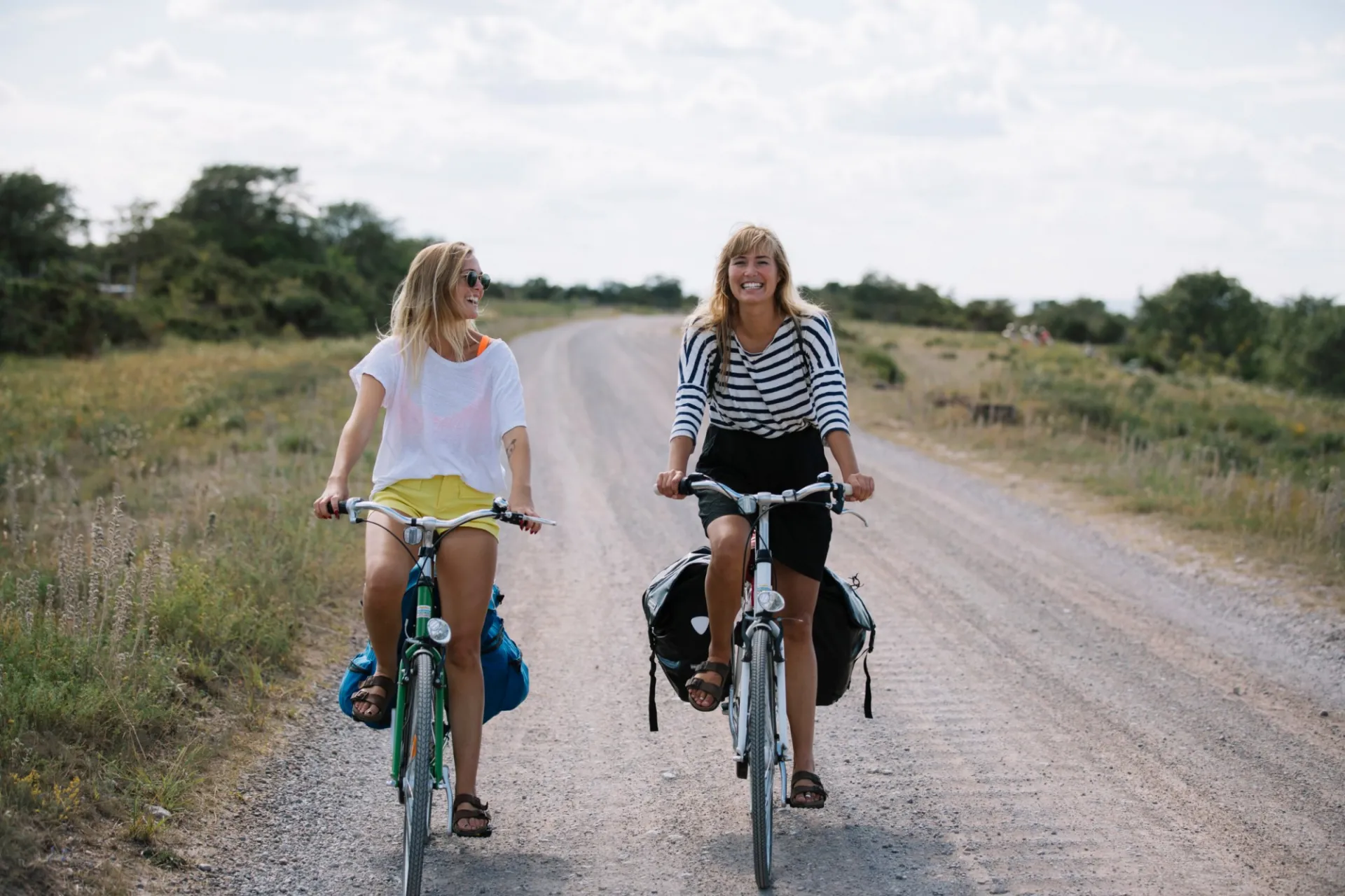 Alexander Hall - Biking on Öland