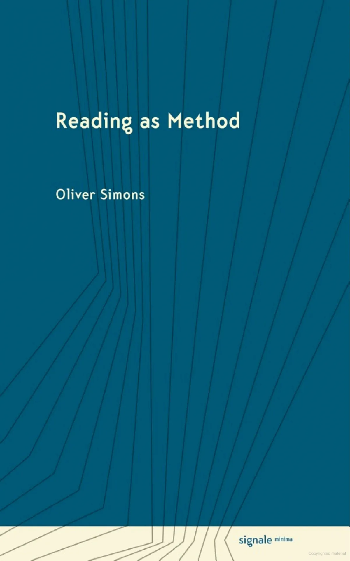 Oliver Simons - Reading as Method